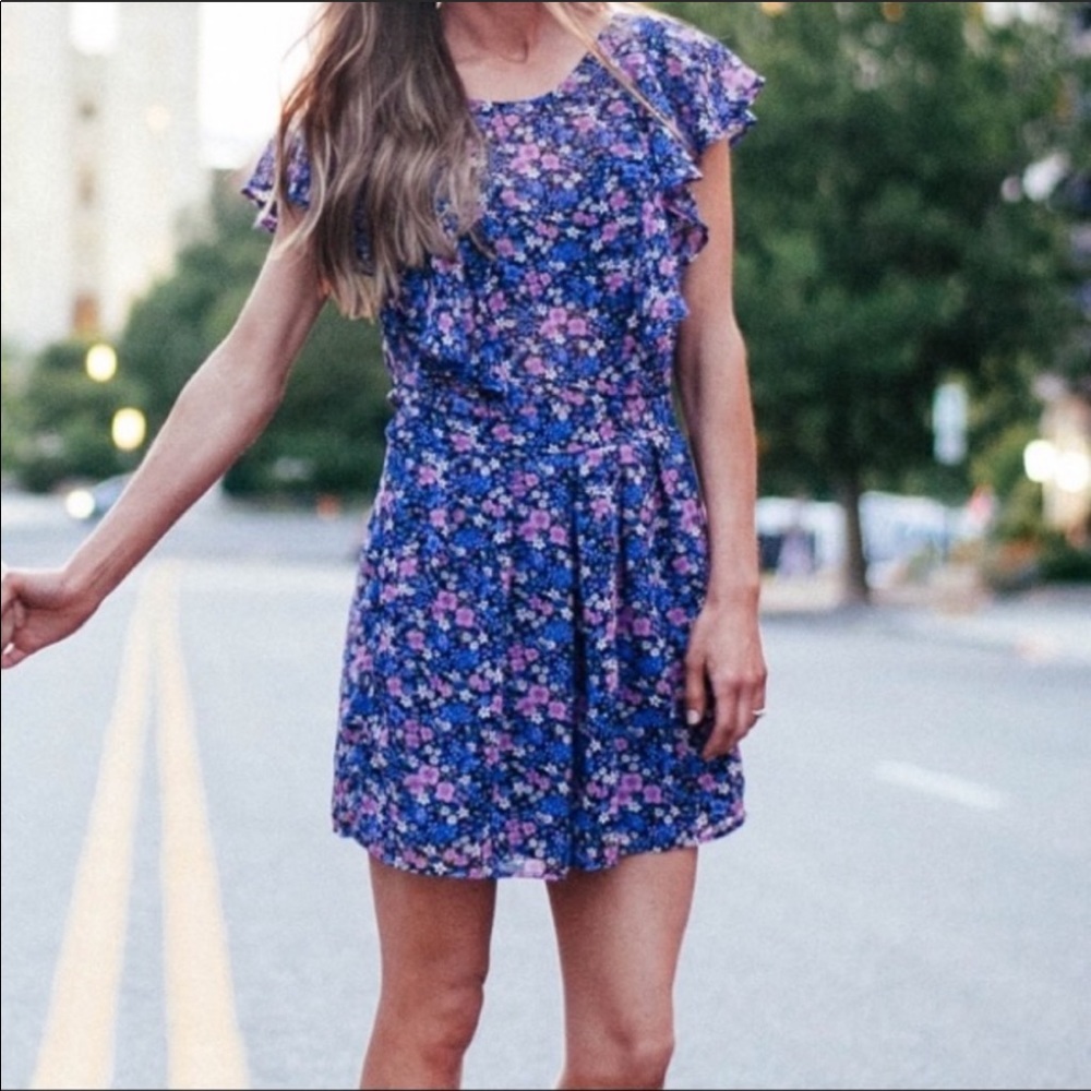 Zara romper Purple floral. size S. Great condition
